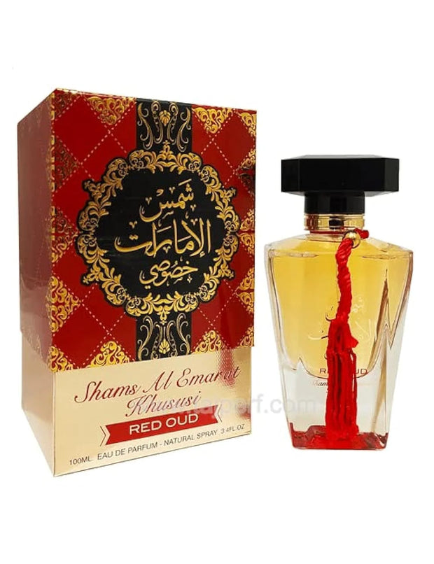 Shams Al Emarat Khususi - Red Oud Edition - Eau De Parfum - 100ml by Ard Al Zaafaran